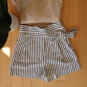 ZARA Shorts |Trafaluc Collection Striped Shorts XS